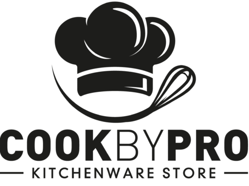 El logotipo de la empresa de artículos de cocina CookByPro
